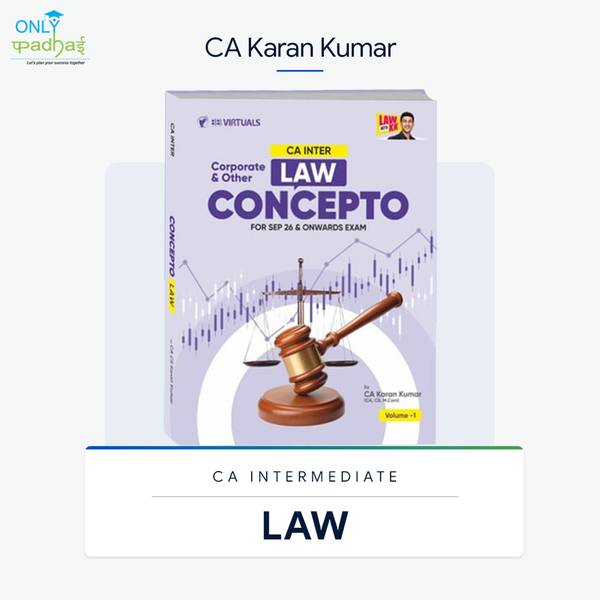 CA Inter | Law | MCQ | CA Karan Kumar