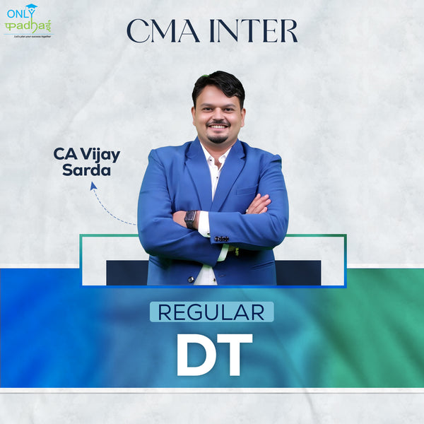 CMA Inter | Direct Tax | Regular | CA Vijay Sarda