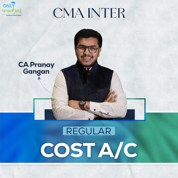 CMA Inter | Operation Management | Regular | CA Pranay Gangan