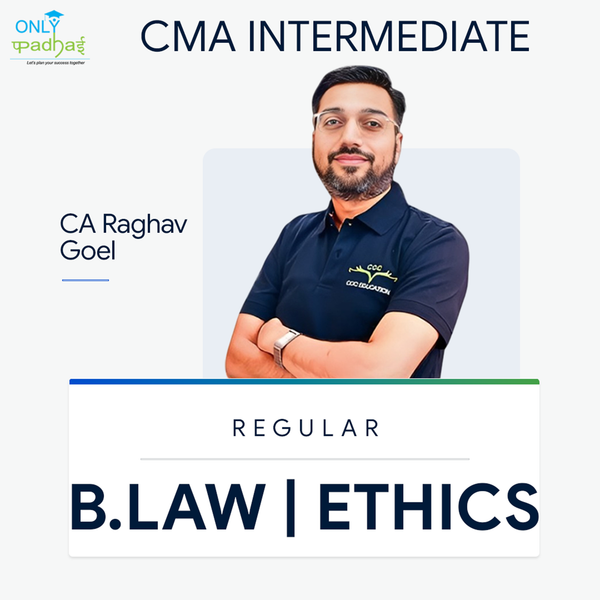 CMA Inter | BLE | Regular | CA Raghav Goel