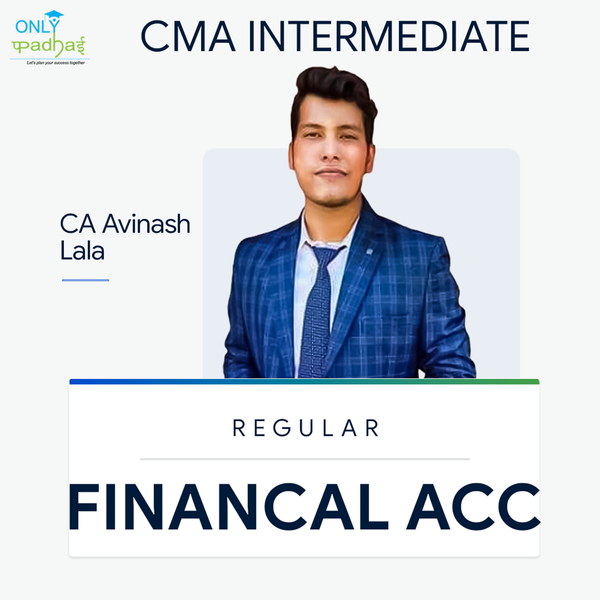 CMA Inter | Financial Accounting | Regular | CA Avinash Lala