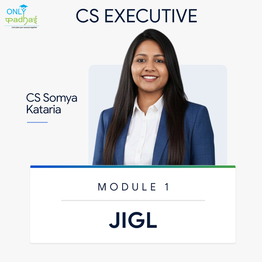 CS Executive | JIGL | CS Somya Kataria