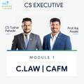 CS Executive | C.LAW & CAFM | CS Tushar Pahade Prof. Raj Awate