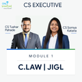 CS Executive | C.LAW & JIGL | CS Tushar Pahade CS Somya Kataria