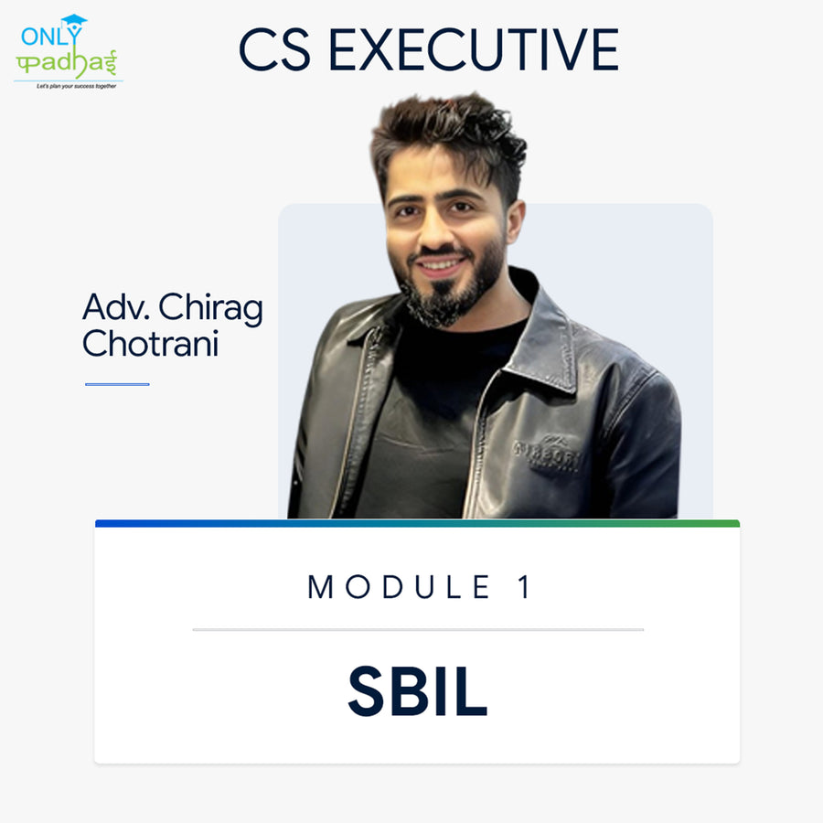 CS Executive | SBIL | Adv. Chirag Chotrani
