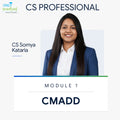 CS Professional | CMADD | CS Somya Kataria
