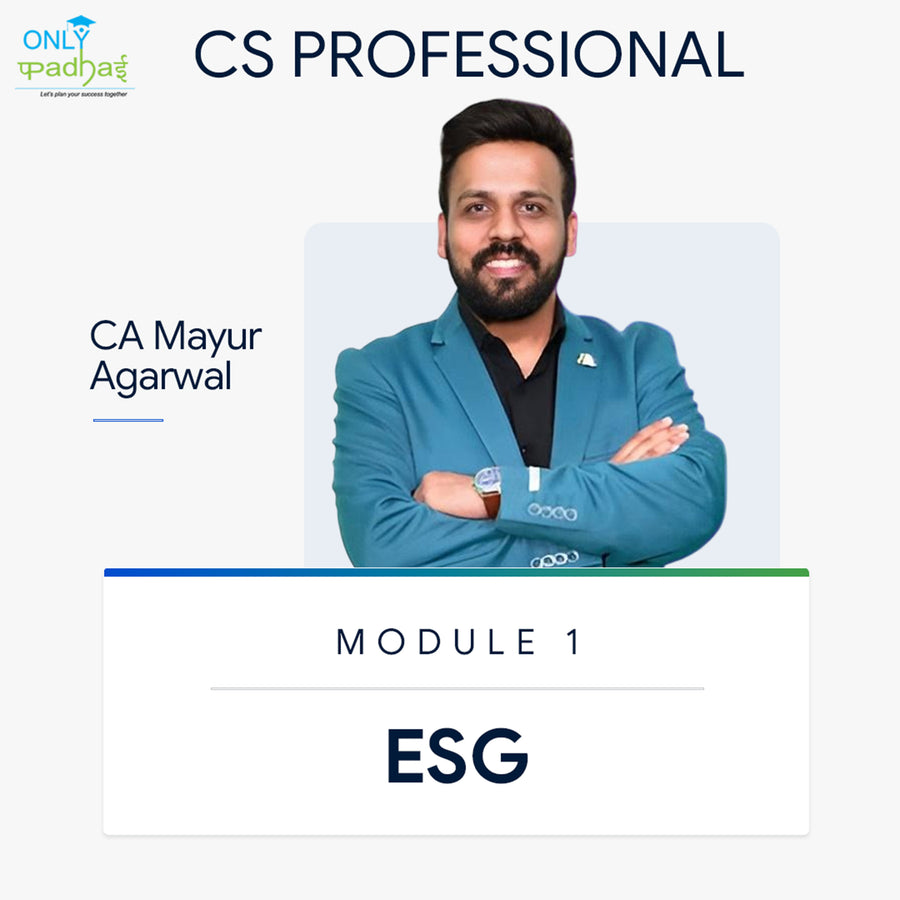 CS Professional | ESG | CA Mayur Agarwal