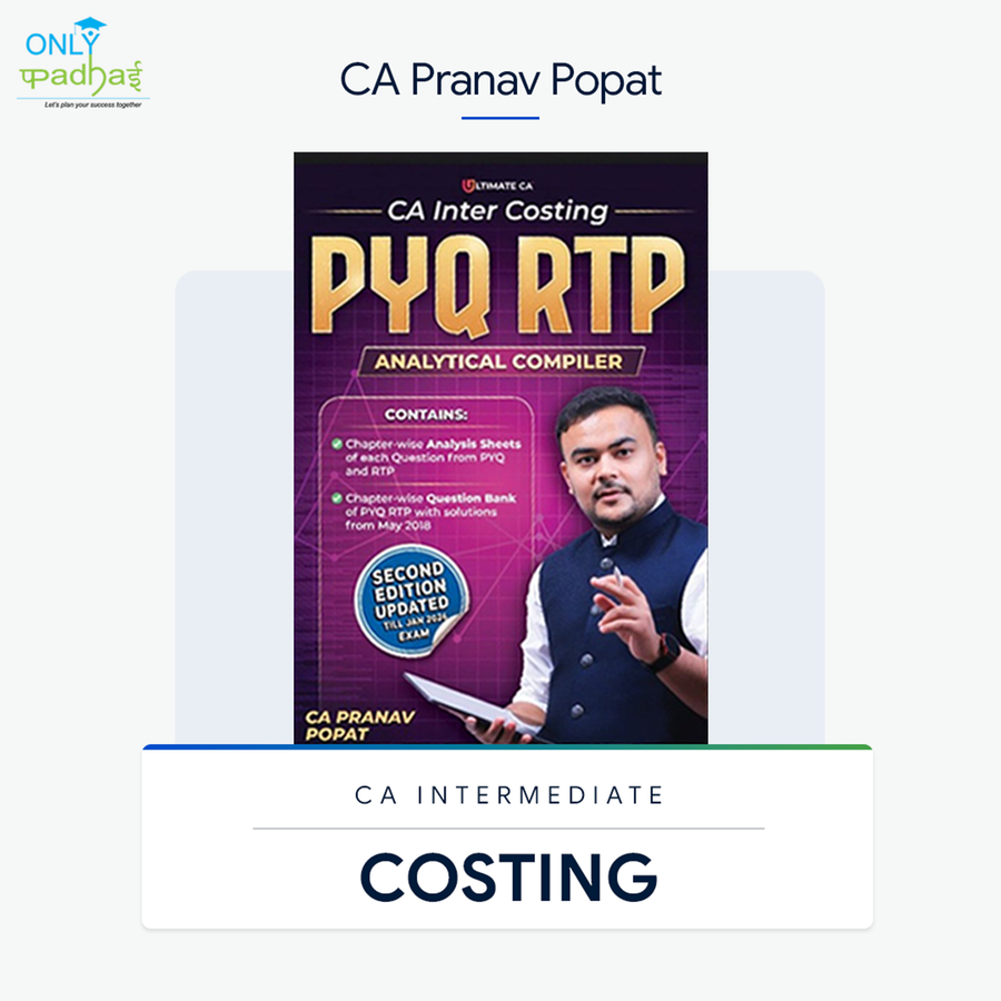 CA Inter | Costing | Full Set | CA Pranav Popat
