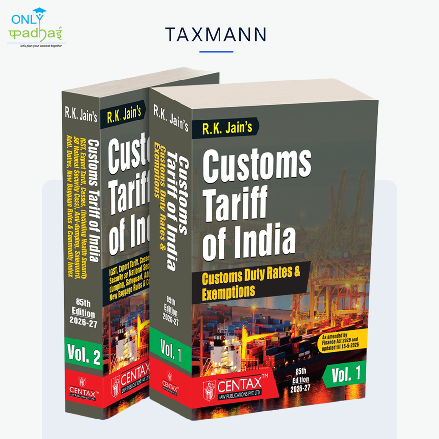 R.K. Jain's Customs Tariff of India | 2026-27